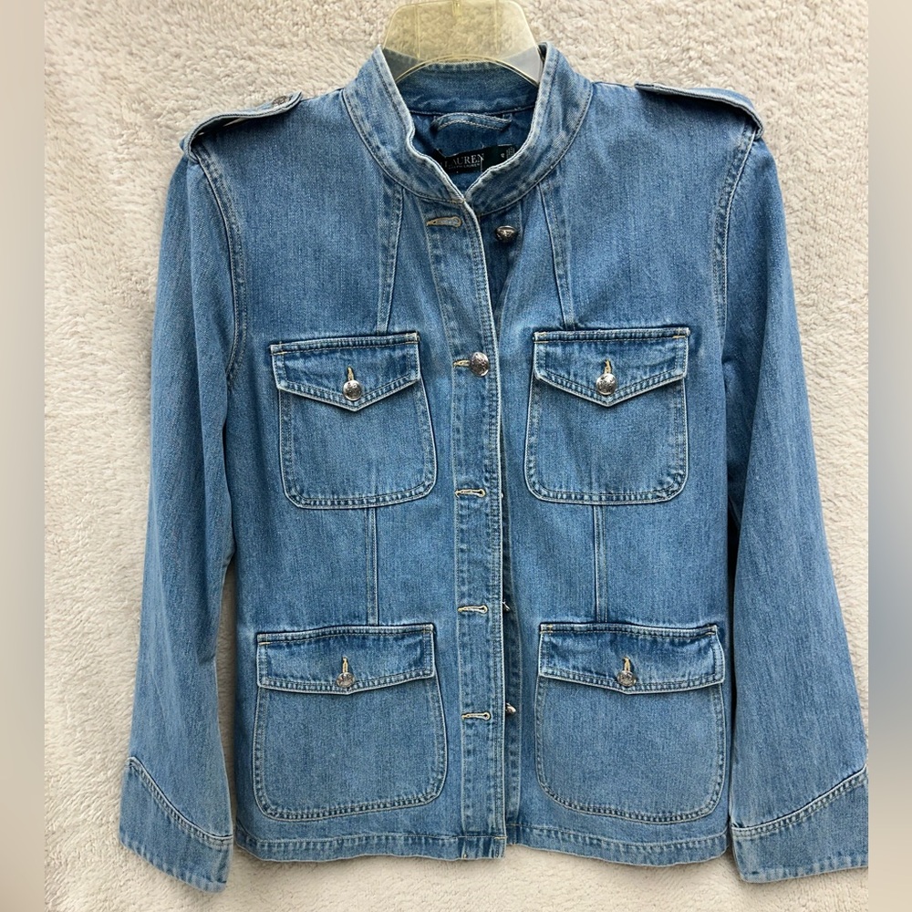 Lauren by Ralph Lauren Jean Jacket